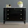 Frontgate Regency Bow Front 3-drawer Chest