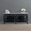 Frontgate Regency Bow Front 8-drawer Dresser