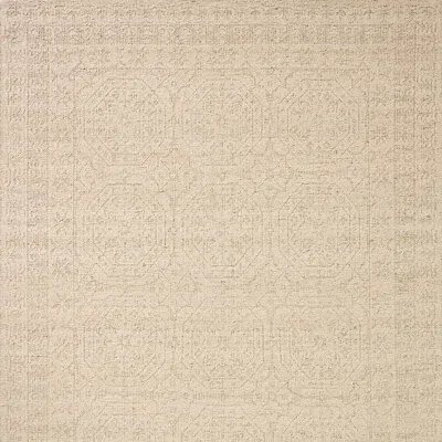 Frontgate Reshaye Hand-tufted Wool Rug In Brown