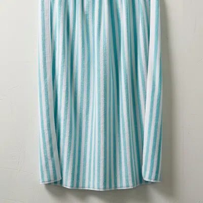 Frontgate Riviera Stripe Beach Towel In Blue