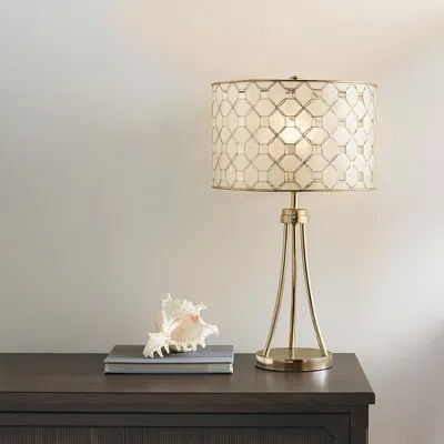 Frontgate Roslin Capiz Table Lamp