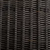 Frontgate Round Wicker Black Walnut