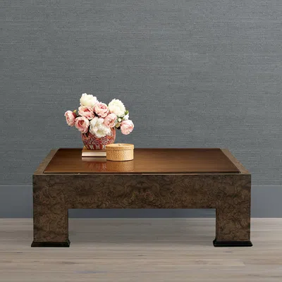 Frontgate Safi Coffee Table In Brown