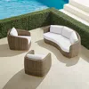 Frontgate Santa Barbara 3-pc. Sofa Set In Desert Wicker