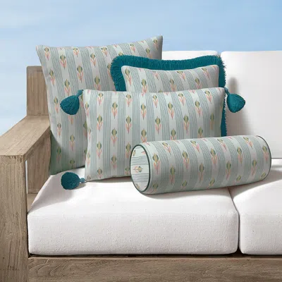 Frontgate Santa Rosa Stripe Indoor/outdoor Pillow