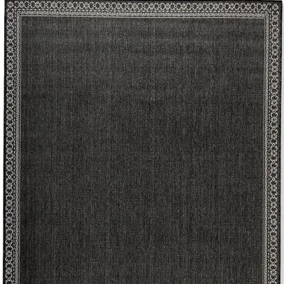 Frontgate Santina Border Indoor/outdoor Rug In Blue