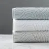 Frontgate Sculpted Oasis Bath Towels In White