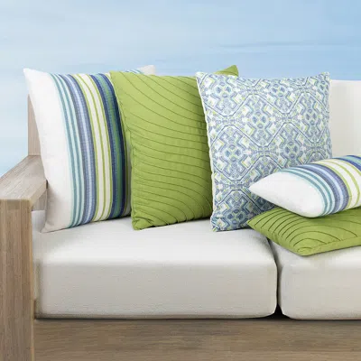 Frontgate Seascape Indoor/outdoor Pillow Collection By Elaine Smith In Summer Stripe