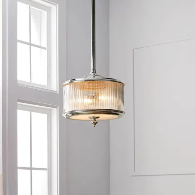 Frontgate Semi-flush Mount Pendant In Metallic
