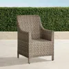 Frontgate Set Of 2 Ashby Dining Arm Chairs In Putty Finish