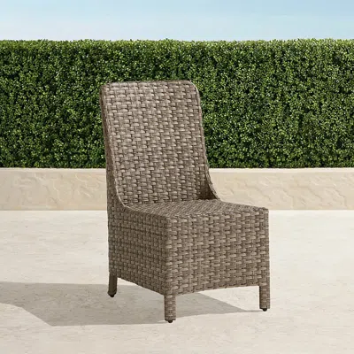 Frontgate Set Of 2 Ashby Dining Side Chairs In Putty Finish. In Brown