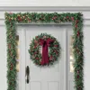 Frontgate Set Of 2 Boxwood And Berry Greenery Collection