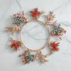 Frontgate Set Of 2 Coral Charm Chargers