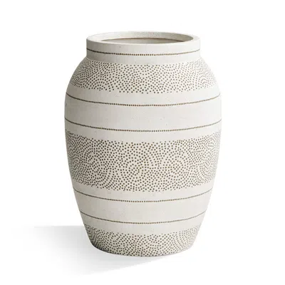 Frontgate Set Of 2 Cowan Handpainted Planters