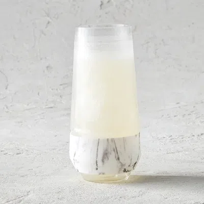 Frontgate Set Of 2 Freeze  Cooling Champagne Glasses