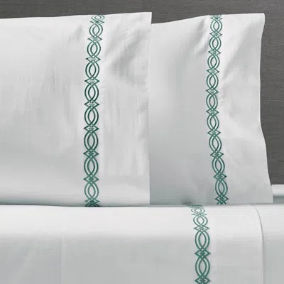 Frontgate Set Of 2  Resort Collectionâ¢ Diamond Lattice Pillowcases In White