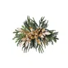 Frontgate Set Of 2 Gleam And Glisten Sconce Swags In Green