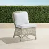 Frontgate Set Of 2 Hampton Dining Side Chairs In Ivory Finish.