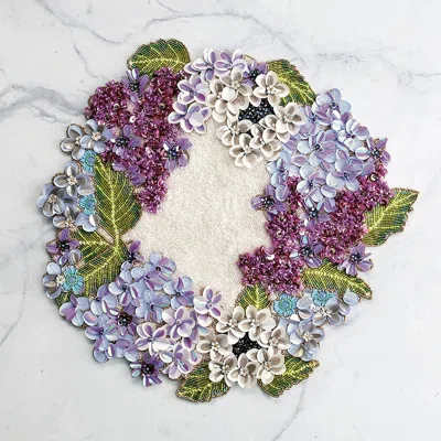 Frontgate Set Of 2 Hydrangea Placemats