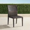 Frontgate Set Of 2 Pasadena Dining Side Chairs In Bronze Wicker