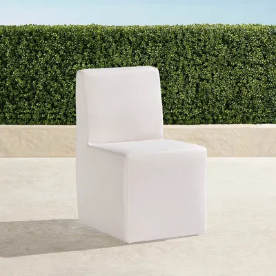 Frontgate Set Of 2 Portico Upholstered Dining Side Chair In White