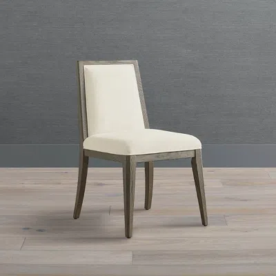 Frontgate Set Of 2 Solene Dining Chairs In Gray
