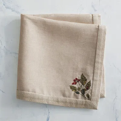 Frontgate Set Of 4 Auburn Harvest Napkins