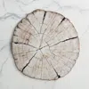Frontgate Set Of 4 Birch Wood Charger
