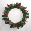 Frontgate Set Of 4 Christmas Cheer Chargers In Green