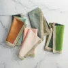 Frontgate Set Of 4 Dip Dye Napkins In Blush,gold