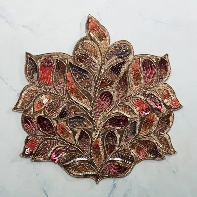 Frontgate Set Of 4 Maple Hues Placemats