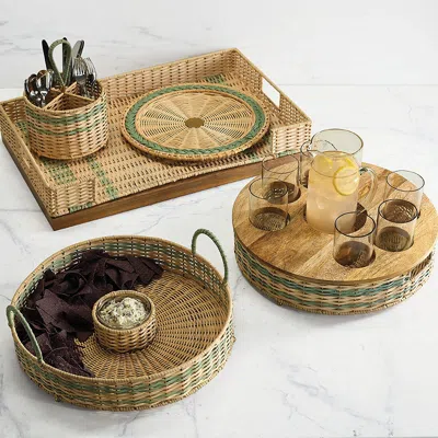 Frontgate Set Of 4 Rowan Woven Collection