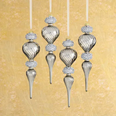 Frontgate Set Of 4 In Silver