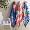 Frontgate Set Of 4 Summer Party Beach Towels In Blue