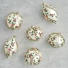 Frontgate Set Of 6 Embellished Holly Berries Ornaments