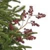Frontgate Set Of 6 Lacquered Berry Stems In Green