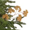 Frontgate Set Of 6 Metallic Berry Stems In Yellow