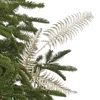 Frontgate Set Of 6 Pearl Beaded Fern Frond Sprays