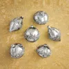 Frontgate Set Of 6 Snowy Seaside Icy Embellished Ornaments