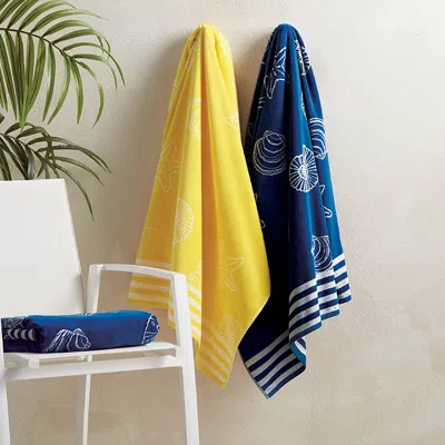 Frontgate Siesta Seashell Beach Towel In Multi