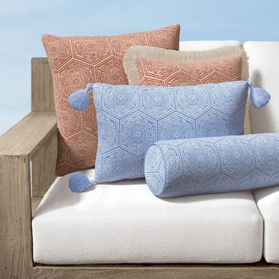 Frontgate Sintre Tile Indoor/outdoor Pillow