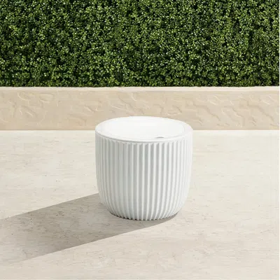 Frontgate Soleil Storage Side Table