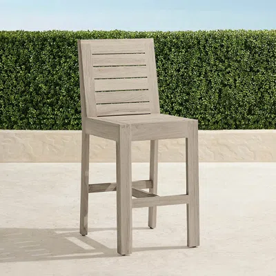 Frontgate St Kitts Bar Stool In Neutral