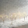 Frontgate Starburst Twinkle Solar Pathway Lights, Set Of Eight In Multi