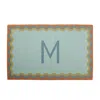 Frontgate Summer Border Monogram Door Mat