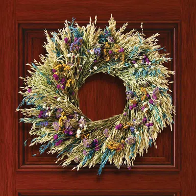 Frontgate Sunset Meadow Wreath In Neutral