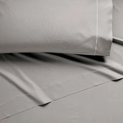 Frontgate Tailored Organic Percale Sheet Set In Gray