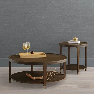 Frontgate Tara Coffee Table In Brown