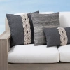 FRONTGATE TEXTURED INDOOR/OUTDOOR PILLOW COLLECTION BY ELAINE SMITH