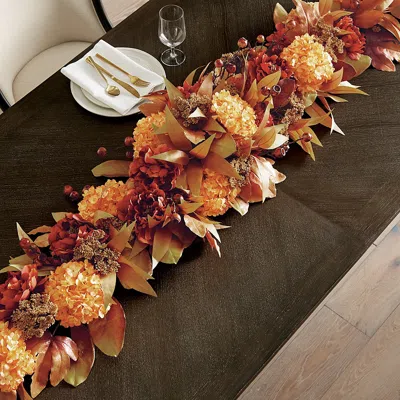 Frontgate Toasted Harvest Table Swag